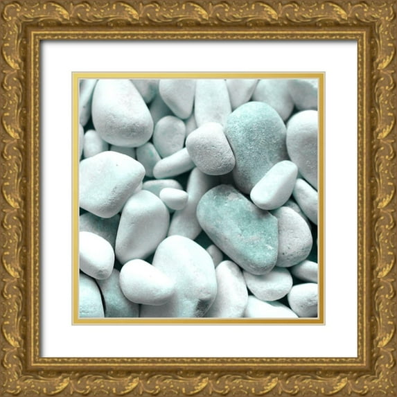 Kimberly, Allen 26x26 Gold Ornate Wood Framed with Double Matting Museum Art Print Titled - Inhale Exhale 3