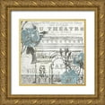 thumbnail image 1 of Kimberly, Allen 26x26 Gold Ornate Wood Framed with Double Matting Museum Art Print Titled - Paris Country 2, 1 of 4