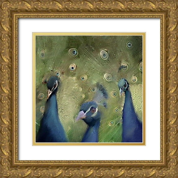 Kimberly, Allen 26x26 Gold Ornate Wood Framed with Double Matting Museum Art Print Titled - Royal 2