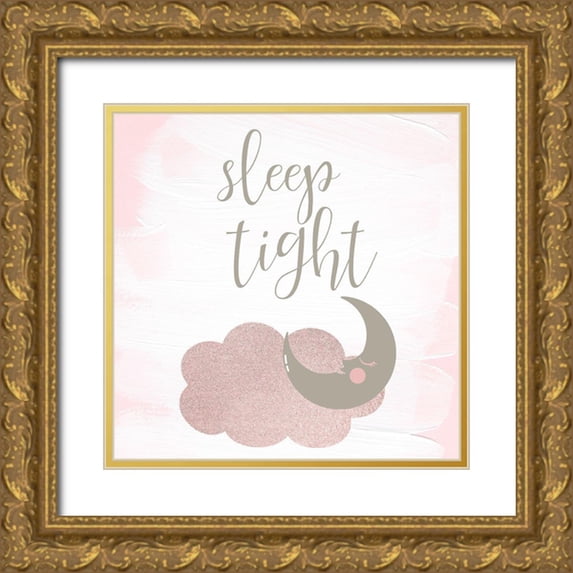 Kimberly, Allen 26x26 Gold Ornate Wood Framed with Double Matting Museum Art Print Titled - Sweet Dreams 4