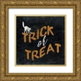 thumbnail image 1 of Kimberly, Allen 26x26 Gold Ornate Wood Framed with Double Matting Museum Art Print Titled - Trick or Treat, 1 of 4