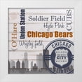 thumbnail image 1 of Kimberly, Allen 26x26 White Modern Wood Framed Museum Art Print Titled - Chicago, 1 of 4