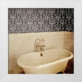 thumbnail image 1 of Kimberly, Allen 26x26 White Modern Wood Framed Museum Art Print Titled - Damask Bath 1, 1 of 4