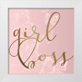 thumbnail image 1 of Kimberly, Allen 26x26 White Modern Wood Framed Museum Art Print Titled - Girl Boss, 1 of 4