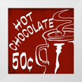 thumbnail image 1 of Kimberly, Allen 26x26 White Modern Wood Framed Museum Art Print Titled - Hot Chocolate, 1 of 4