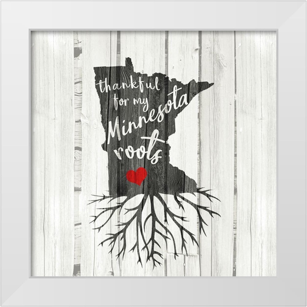 Kimberly, Allen 26x26 White Modern Wood Framed Museum Art Print Titled ...