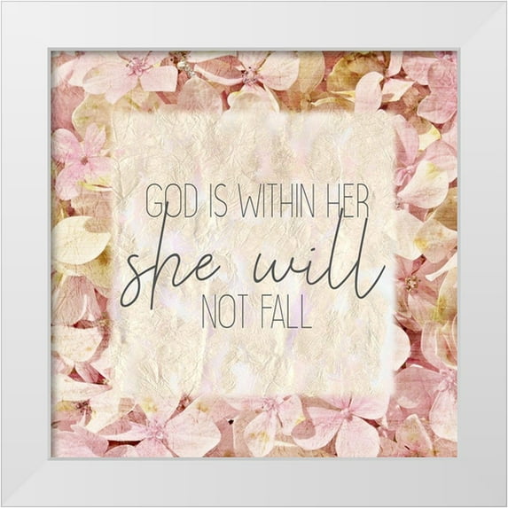 Kimberly, Allen 26x26 White Modern Wood Framed Museum Art Print Titled - She Is 3
