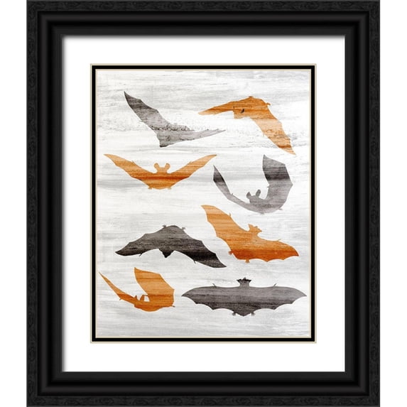 Kimberly, Allen 26x32 Black Ornate Wood Framed with Double Matting Museum Art Print Titled - Batty