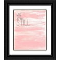 thumbnail image 1 of Kimberly, Allen 26x32 Black Ornate Wood Framed with Double Matting Museum Art Print Titled - Be Still 1, 1 of 4
