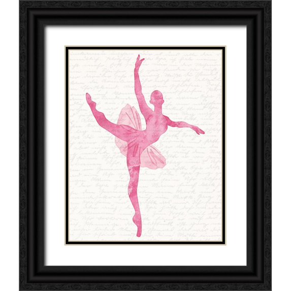 Kimberly, Allen 26x32 Black Ornate Wood Framed with Double Matting Museum Art Print Titled - Dance 1