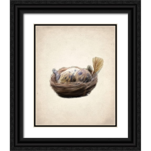 Kimberly, Allen 26x32 Black Ornate Wood Framed with Double Matting Museum Art Print Titled - Natural 2