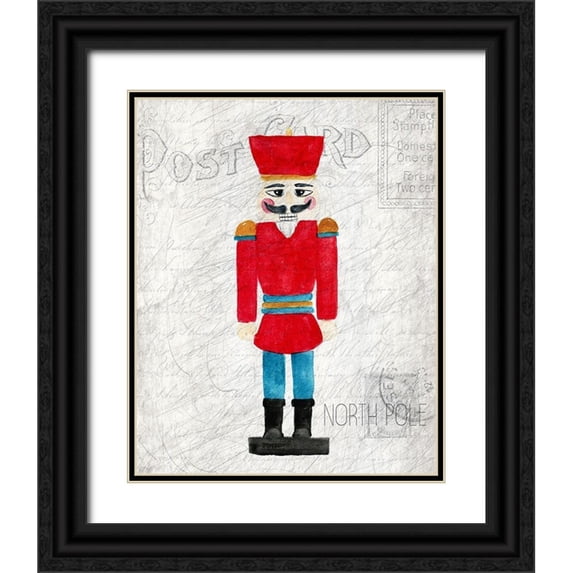 Kimberly, Allen 26x32 Black Ornate Wood Framed with Double Matting Museum Art Print Titled - Nostalgic Christmas 5