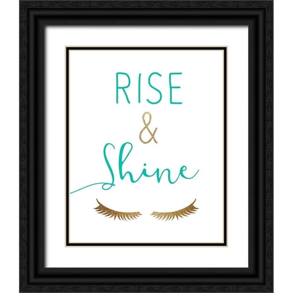 Kimberly, Allen 26x32 Black Ornate Wood Framed with Double Matting Museum Art Print Titled - Rise and Shine 2