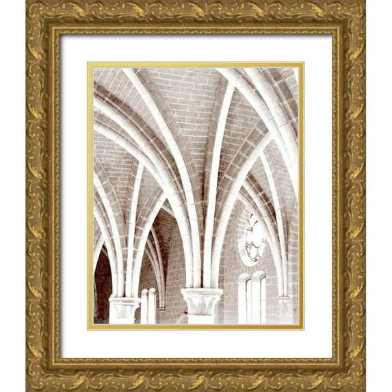 Kimberly, Allen 26x32 Gold Ornate Wood Framed with Double Matting Museum Art Print Titled - Classic 4