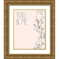 thumbnail image 1 of Kimberly, Allen 26x32 Gold Ornate Wood Framed with Double Matting Museum Art Print Titled - Heart 2, 1 of 4