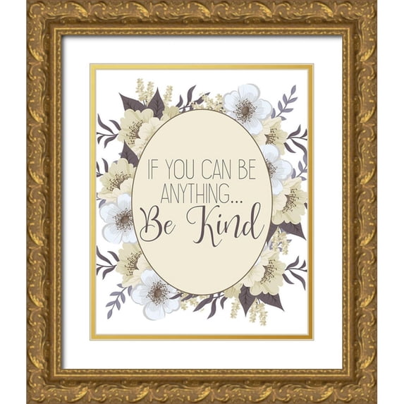 Kimberly, Allen 26x32 Gold Ornate Wood Framed with Double Matting Museum Art Print Titled - If You Can