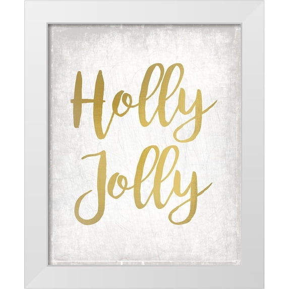 Kimberly, Allen 26x32 White Modern Wood Framed Museum Art Print Titled - Christmas Jingle 2
