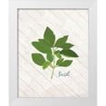 thumbnail image 1 of Kimberly, Allen 26x32 White Modern Wood Framed Museum Art Print Titled - Fresh Herbs 3, 1 of 4