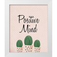 thumbnail image 1 of Kimberly, Allen 26x32 White Modern Wood Framed Museum Art Print Titled - Positive Mind, 1 of 4