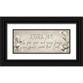 thumbnail image 1 of Kimberly, Allen 32x15 Black Ornate Wood Framed with Double Matting Museum Art Print Titled - Joshua 24 15 Cotton, 1 of 4