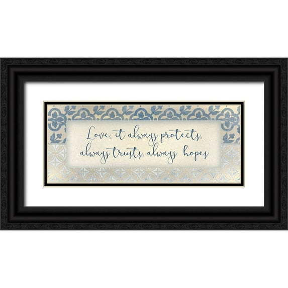 Kimberly, Allen 32x15 Black Ornate Wood Framed with Double Matting Museum Art Print Titled - The Greatest 5
