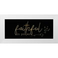 thumbnail image 1 of Kimberly, Allen 32x15 White Modern Wood Framed Museum Art Print Titled - Be Joyful 3, 1 of 4