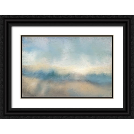 Kimberly, Allen 32x23 Black Ornate Wood Framed with Double Matting Museum Art Print Titled - Blue Skies