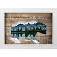 thumbnail image 1 of Kimberly, Allen 32x23 White Modern Wood Framed Museum Art Print Titled - Life is better in the Woods, 1 of 4