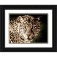 thumbnail image 1 of Kimberly, Allen 32x25 Black Ornate Wood Framed with Double Matting Museum Art Print Titled - Leo, 1 of 4