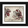 thumbnail image 1 of Kimberly, Allen 32x26 Black Ornate Wood Framed with Double Matting Museum Art Print Titled - Magnolia Series 1, 1 of 4