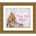 thumbnail image 1 of Kimberly, Allen 32x26 Gold Ornate Wood Framed with Double Matting Museum Art Print Titled - Have Yourself a Merry Little Christma, 1 of 4
