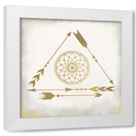 Kimberly Allen 4x14 White Modern Wood Framed Wall Art Titled - Elements 2