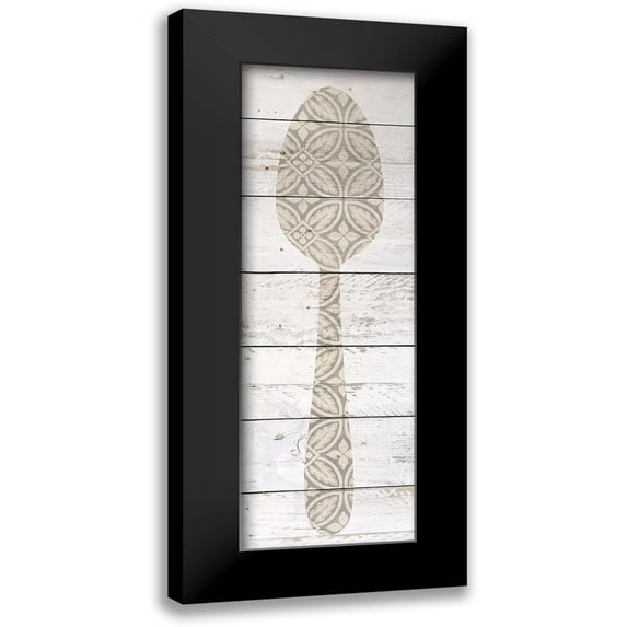 Kimberly, Allen 7x14 Black Modern Framed Museum Art Print Titled - Utensils 2