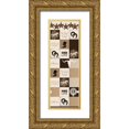 thumbnail image 1 of Kimberly, Allen 7x14 Gold Ornate Wood Framed with Double Matting Museum Art Print Titled - Western Star, 1 of 4