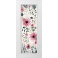 thumbnail image 1 of Kimberly, Allen 7x14 White Modern Wood Framed Museum Art Print Titled - Blooming Dreams Panel, 1 of 4