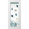 thumbnail image 1 of Kimberly, Allen 7x14 White Modern Wood Framed Museum Art Print Titled - Coastal Coral Panel, 1 of 4