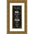 thumbnail image 1 of Kimberly, Allen 8x14 Gold Ornate Wood Framed with Double Matting Museum Art Print Titled - Wander 1, 1 of 4