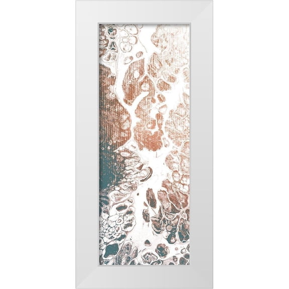 Kimberly, Allen 8x14 White Modern Wood Framed Museum Art Print Titled - Bubble 3