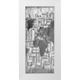 thumbnail image 1 of Kimberly, Allen 8x14 White Modern Wood Framed Museum Art Print Titled - World Tryptich 2, 1 of 4