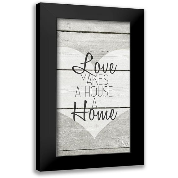 Kimberly, Allen 9x14 Black Modern Framed Museum Art Print Titled - Love Makes