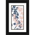thumbnail image 1 of Kimberly, Allen 9x14 Black Ornate Wood Framed with Double Matting Museum Art Print Titled - Navy Branches 4, 1 of 4