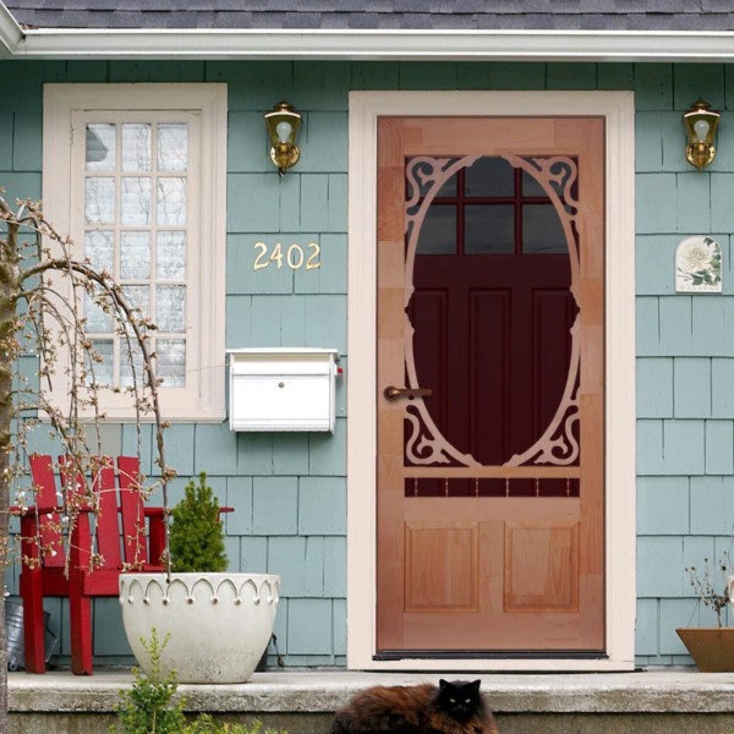Kimberly Bay 80'' x 36'' Unfinished Pine Screen Door