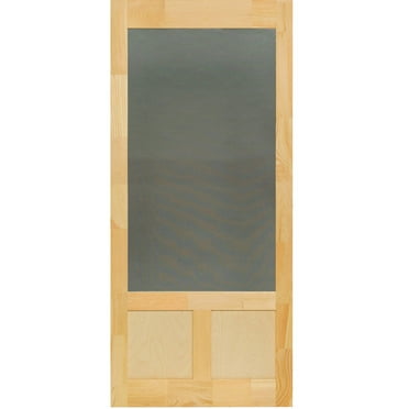 Screen/Storm Door Wood Elmwood