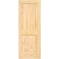 thumbnail image 1 of Kimberly Bay Colonial 2-Panel Solid Core Unfinished Pine Interior Door Slab, 1 of 8
