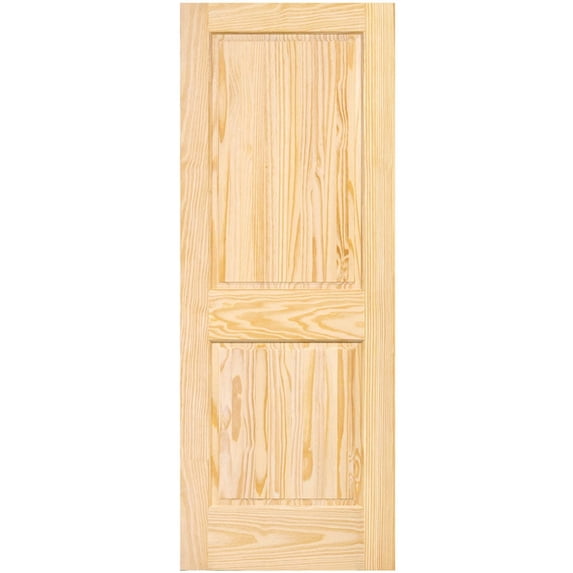 Kimberly Bay Colonial 2-Panel Solid Core Unfinished Pine Interior Door Slab