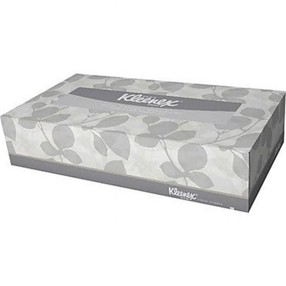 Kimberly-Clark 21606 8.5 x 8.5 in. Kleenex Facial Tissue, White - Case of 6000