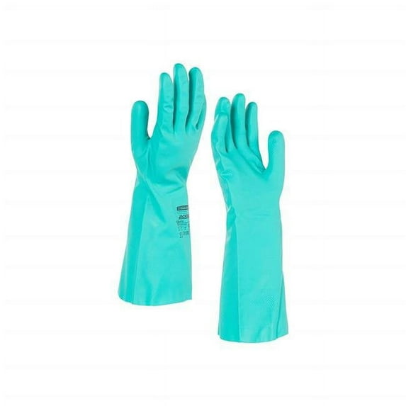 Kimberly-Clark 412-94446 G80 Nitrile Chemical Resistant Gloves - Green, Size 8 - Medium