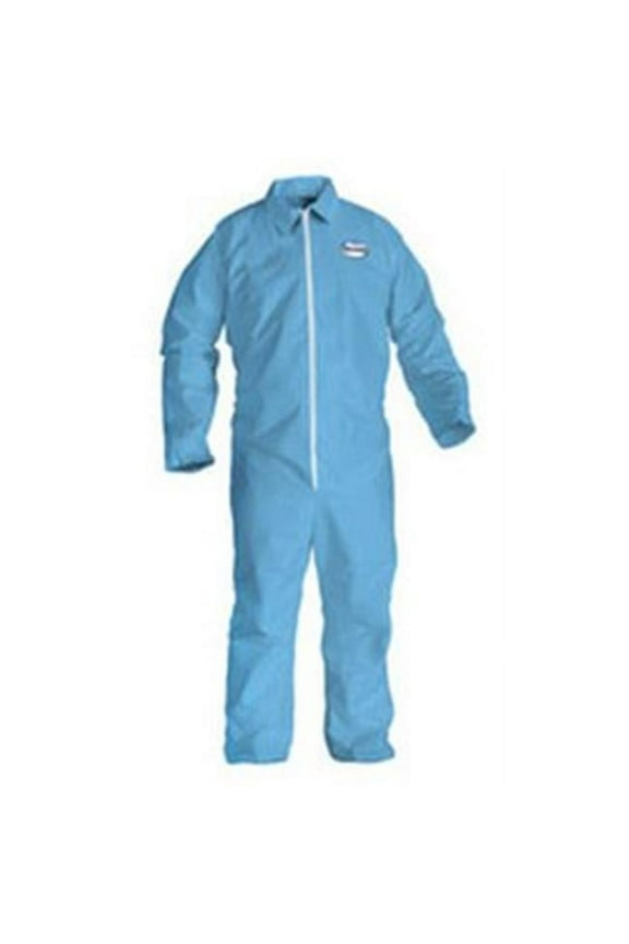 Kimberly Clark 45317 Protector Coveralls Flame Resistant, Blue - 4XL