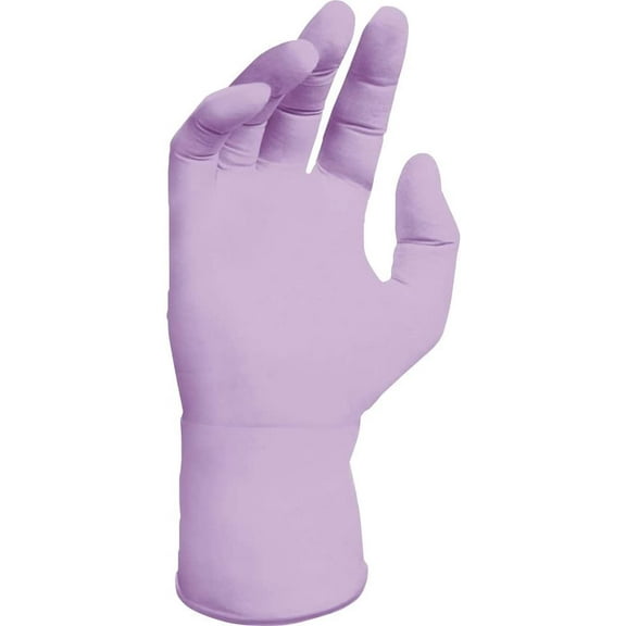 Kimberly Clark 52819 Halyard Lavender Nitrile Exam Gloves Large 250/Pk