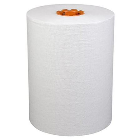 Kimberly-Clark KCC47035 8 in. x 580 ft. SlimRoll Hard Roll Towel - 1-Ply, White - Pack of 6 - 6 Per Case